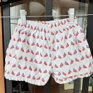 Cecil & Lou USA flag american toddler boy shorts patriotic July 4th tbbc